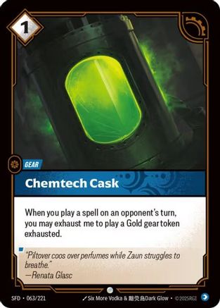 Chemtech Cask (SFD-063)