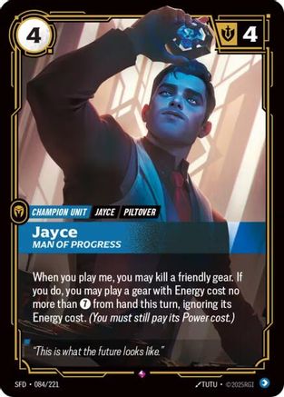 Jayce - Man of Progress (SFD-084) (Foil)