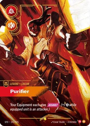 Lucian - Purifier (Overnumbered) (SFD-241) (Foil)