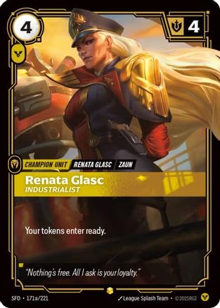 Renata Glasc - Industrialist (Alternate Art) (SFD-171a) (Foil)