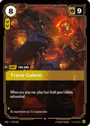 Trove Golem (SFD-174) (Foil)