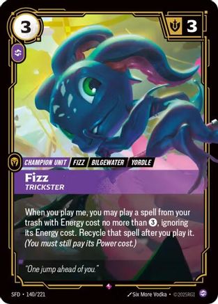 Fizz - Trickster (SFD-140) (Foil)