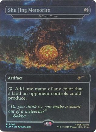 Shu Jing Meteorite - Fellwar Stone (Rainbow Foil) (SLD-7062)