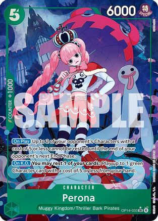 Perona (Alternate Art) (OP14-033) (Foil)