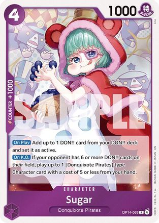 Sugar (OP14-063) (Foil)