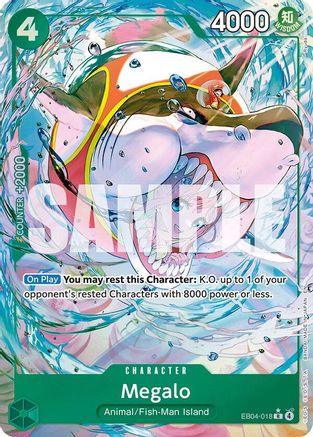 Megalo (Alternate Art) (EB04-018) (Foil)