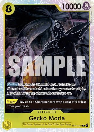Gecko Moria - OP14-104 (OP14-104) (Foil)