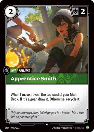 Apprentice Smith (SFD-041) (Foil)