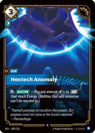 Hextech Anomaly (SFD-083) (Foil)