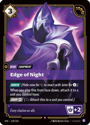 Edge of Night (SFD-139) (Foil)