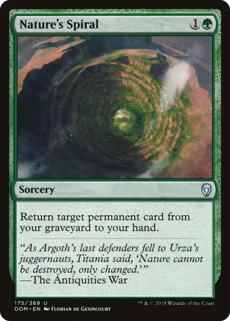 Nature's Spiral (DOM-175)