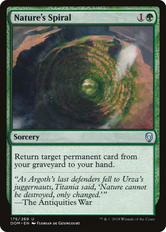 Nature's Spiral (DOM-175) (Foil)