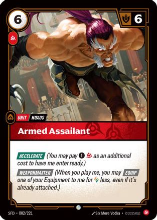 Armed Assailant (SFD-002) (Foil)