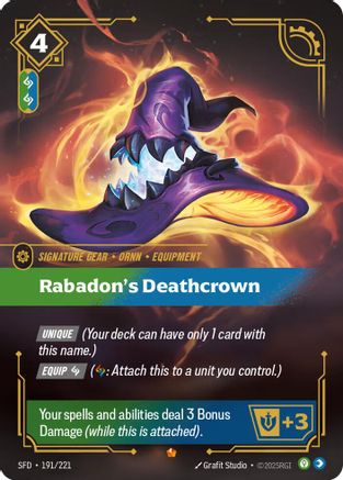 Rabadon's Deathcrown (SFD-191) (Foil)