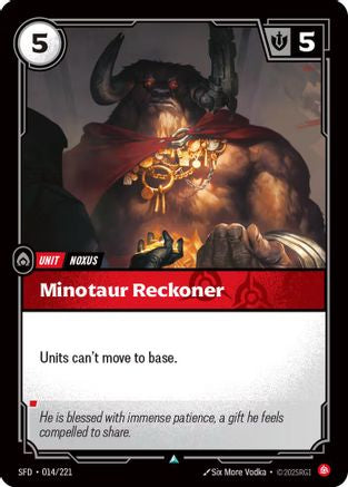 Minotaur Reckoner (SFD-014)