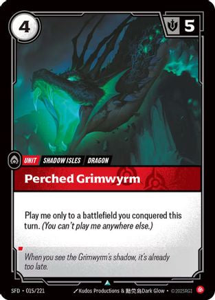 Perched Grimwyrm (SFD-015)