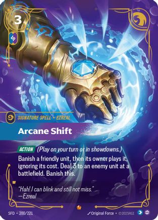 Arcane Shift (SFD-200) (Foil)