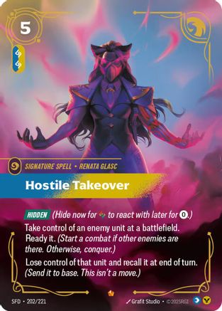 Hostile Takeover (SFD-202) (Foil)