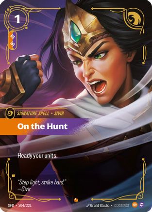 On the Hunt (SFD-204) (Foil)