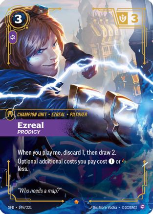 Ezreal - Prodigy (SFD-149) (Foil)