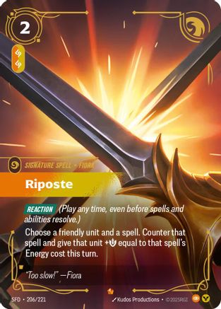 Riposte (SFD-206) (Foil)