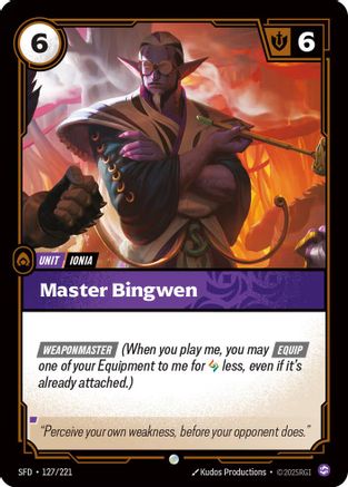 Master Bingwen (SFD-127)
