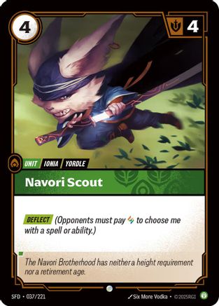 Navori Scout (SFD-037) (Foil)