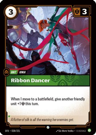Ribbon Dancer (SFD-038) (Foil)