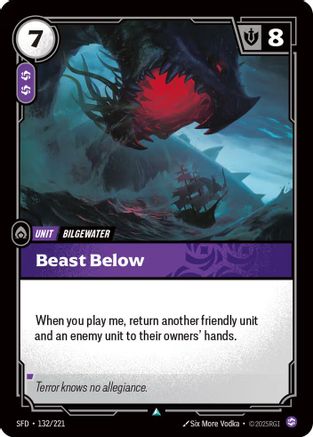 Beast Below (SFD-132) (Foil)
