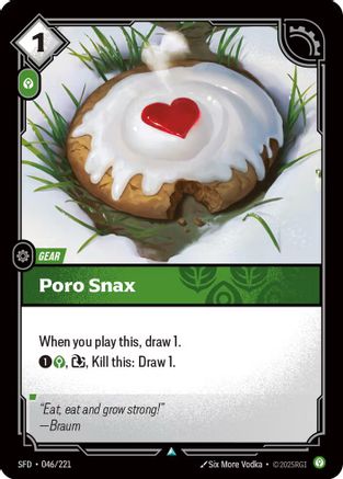 Poro Snax (SFD-046)