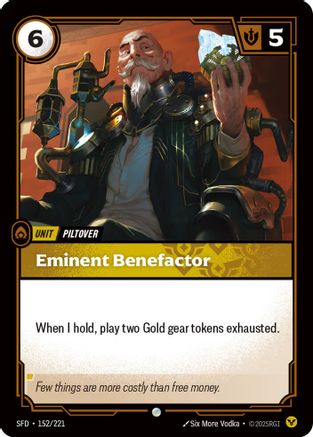 Eminent Benefactor (SFD-152) (Foil)