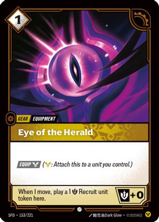 Eye of the Herald (SFD-153) (Foil)
