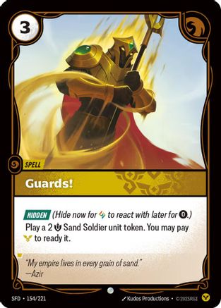 Guards! (SFD-154) (Foil)