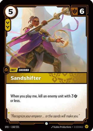 Sandshifter (SFD-158)