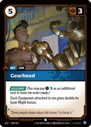 Gearhead (SFD-068) (Foil)