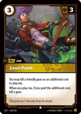 Zaun Punk (SFD-160) (Foil)