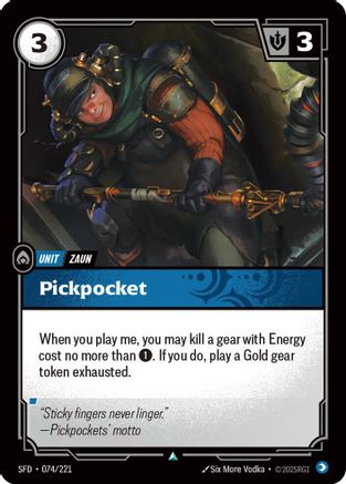 Pickpocket (SFD-074) (Foil)