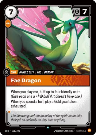 Fae Dragon (SFD-101) (Foil)