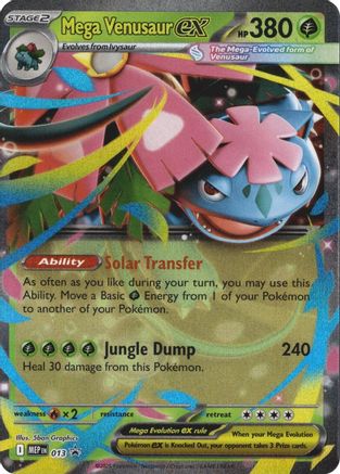 Mega Venusaur ex (MEP-013) (Holofoil)