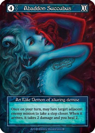 Abaddon Succubus (Foil) [Gothic]