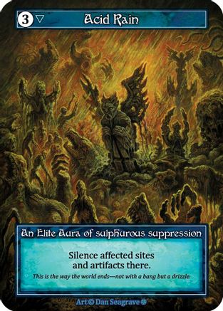 Acid Rain (Foil) [Gothic]