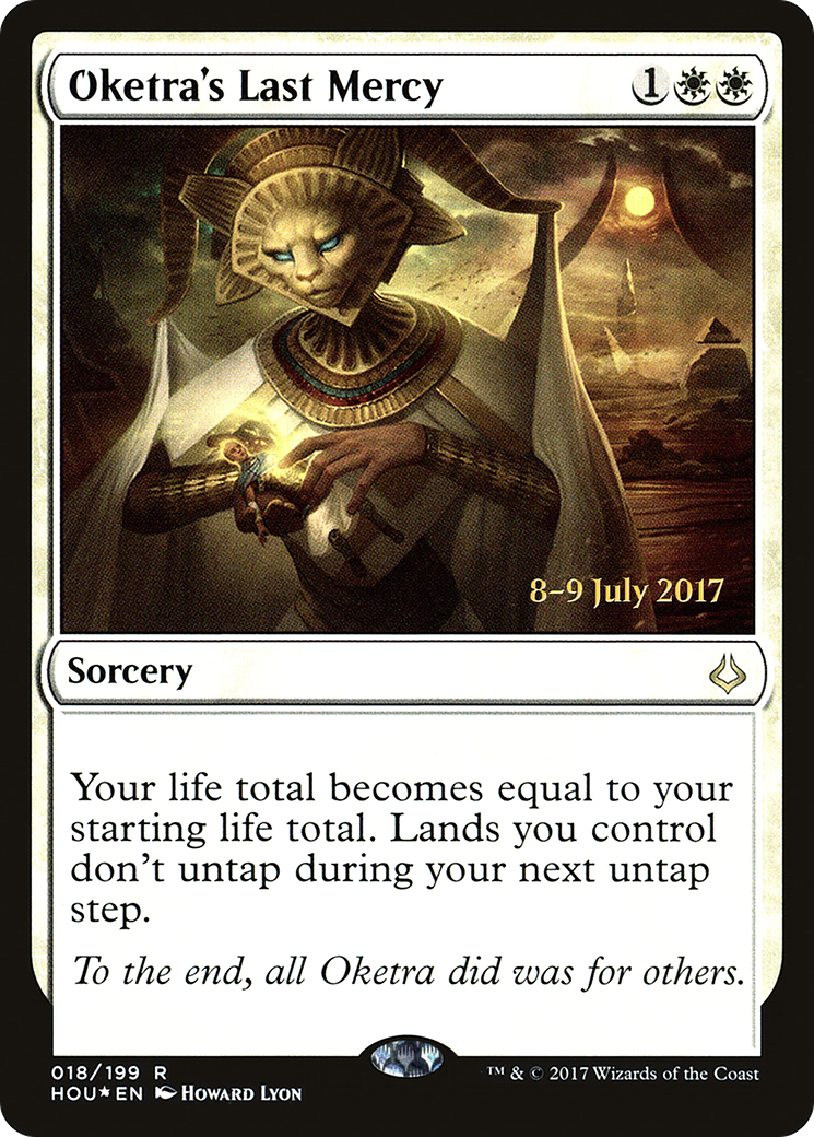 Oketra's Last Mercy (PRE-18S) (Foil)