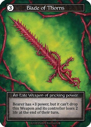 Blade of Thorns (Foil) [Gothic]