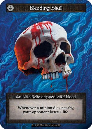 Bleeding Skull [Gothic]