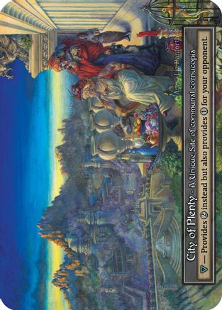 City of Plenty (Foil) [Gothic]