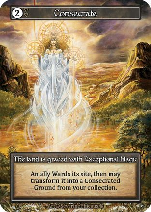 Consecrate (Foil) [Gothic]