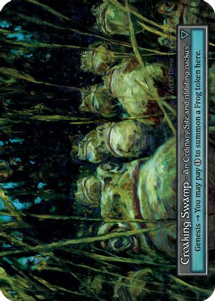 Croaking Swamp (Foil) [Gothic]