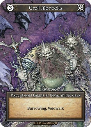 Croll Morlocks (Foil) [Gothic]
