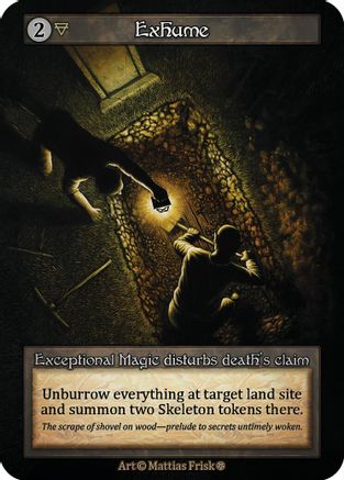 Exhume [Gothic]