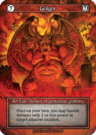 Golgor (Foil) [Gothic]